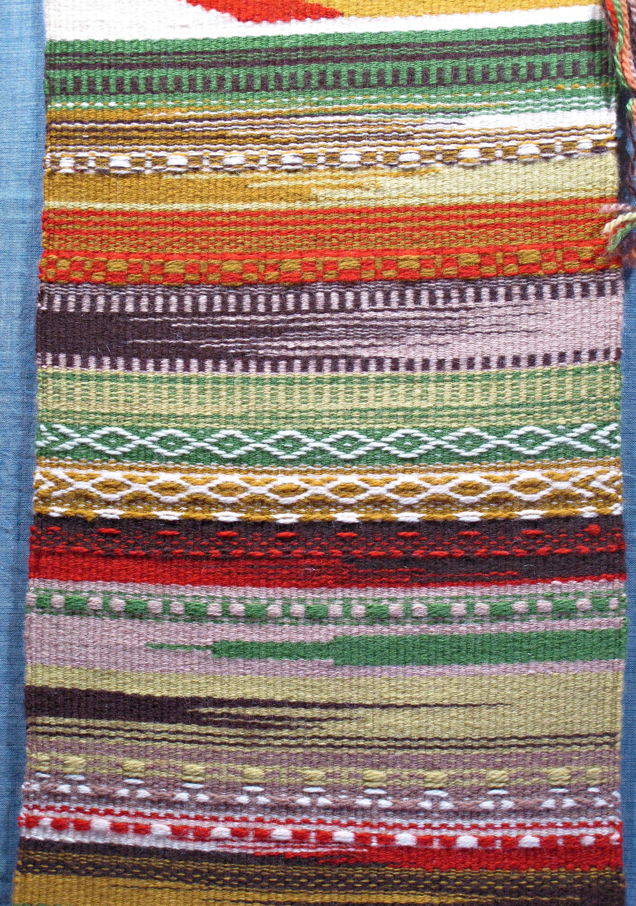 Wall Hanging detail - Harriet Bright (1975.4.1)