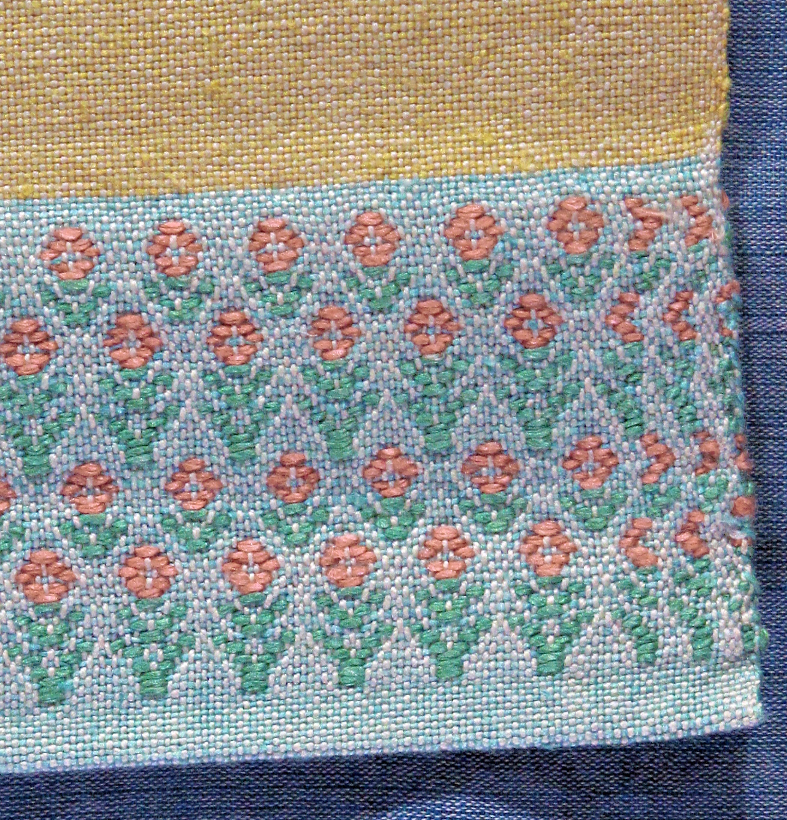 Hand Towel detail - Adelaide Pickles (1975.5.1)